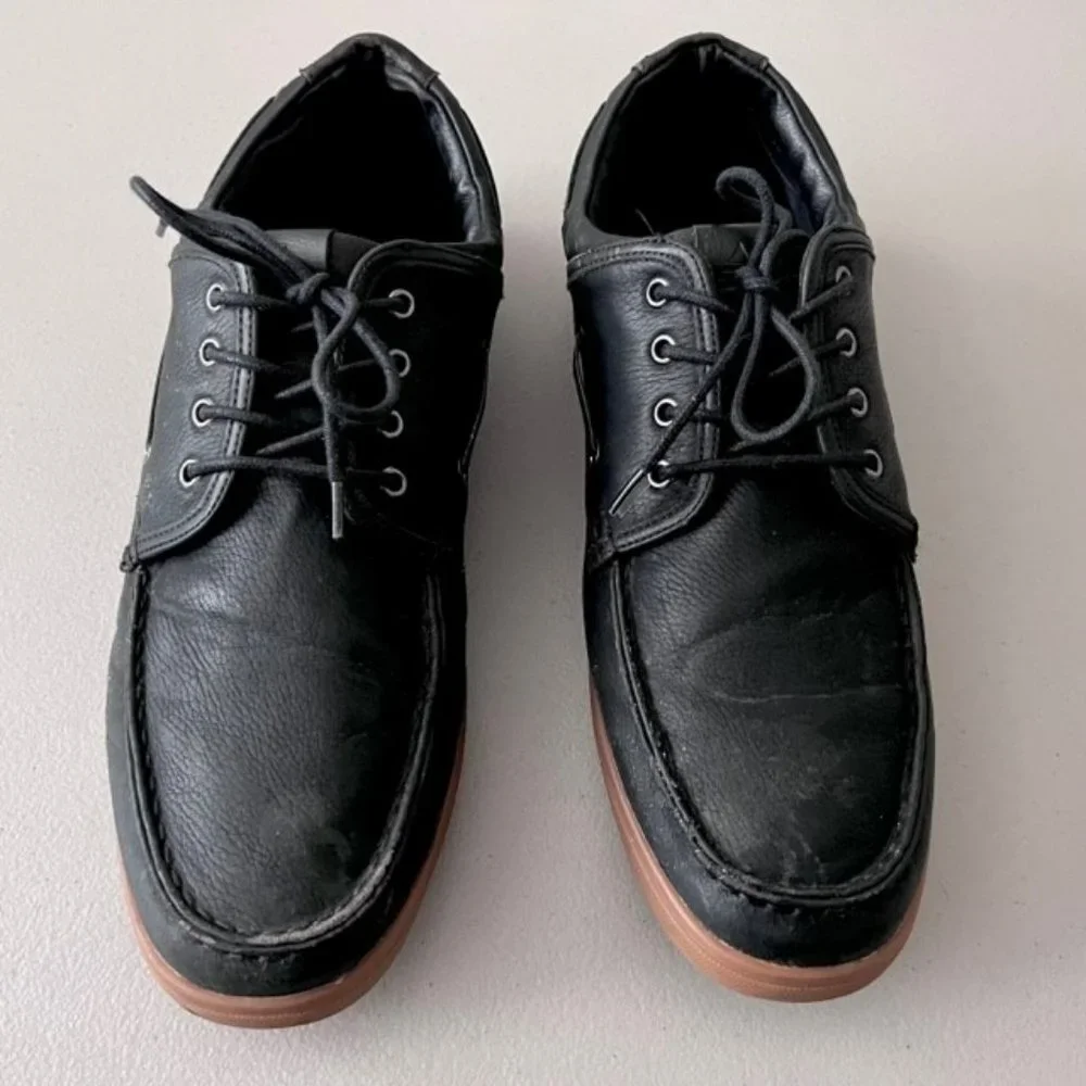 Aldo Men's Black Boat Shoes Size 12